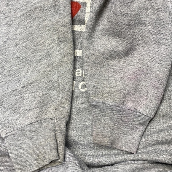 Vintage FOTL Ronald McDonald House Twin Cities Gray Raglan Sleeve Sweatshirt XXL - Picture 6 of 7